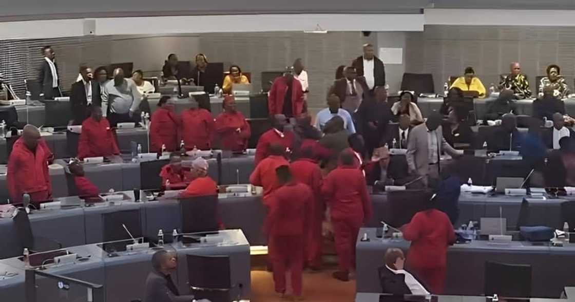 Political party members got into an altercation in Ekurhuleni Political party members got into an altercation in Ekurhuleni