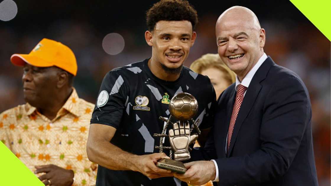 Bafana Bafana star Ronwen Williams nominated for FIFA award. Bafana Bafana star Ronwen Williams nominated for FIFA award.