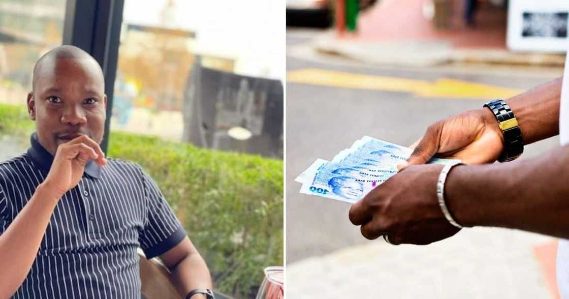 Money, Business, South Africa, Creative Man, Photo, Stashes His Money, Inside Body Lotion Bottle Money, Business, South Africa, Creative Man, Photo, Stashes His Money, Inside Body Lotion Bottle