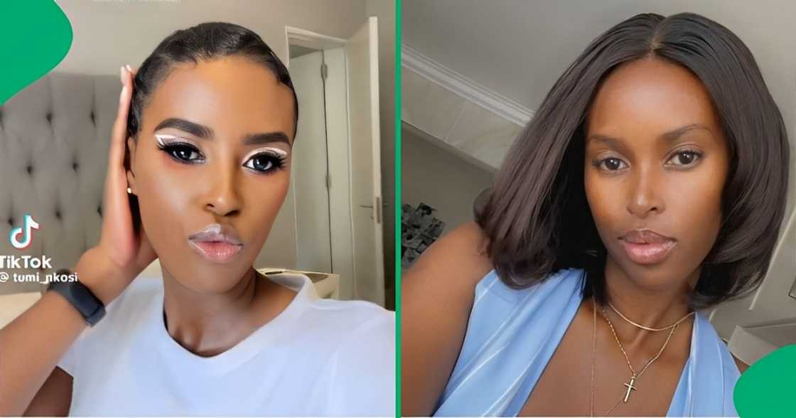 A woman flaunted her body on TikTok A woman flaunted her body on TikTok