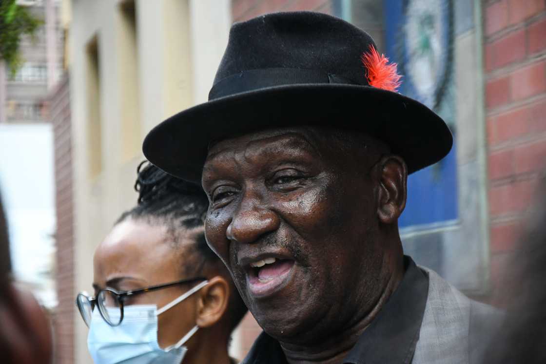 Bheki Cele in Durban Bheki Cele in Durban