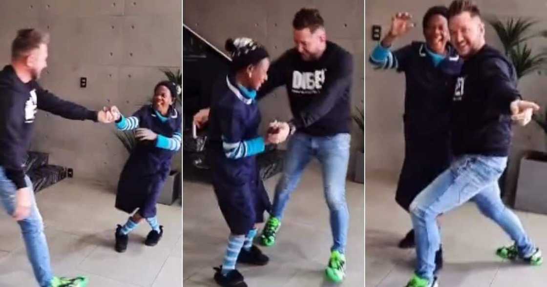 South Africans, Video, Malcolm and Thembi, Dance