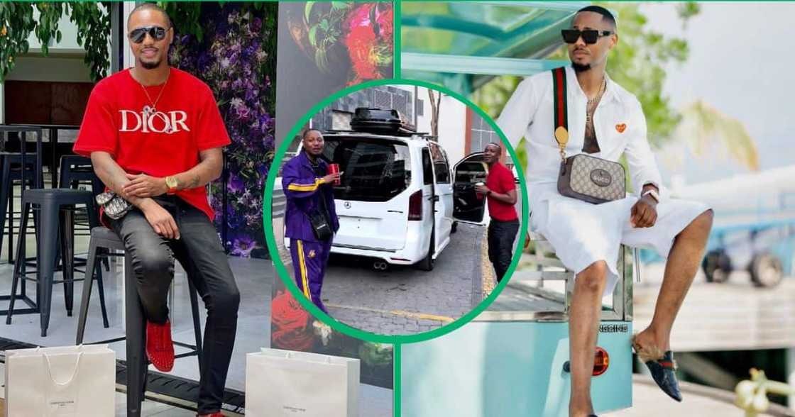 Shaun Stylist has been under scrutiny after buying a Mercedes Benz.