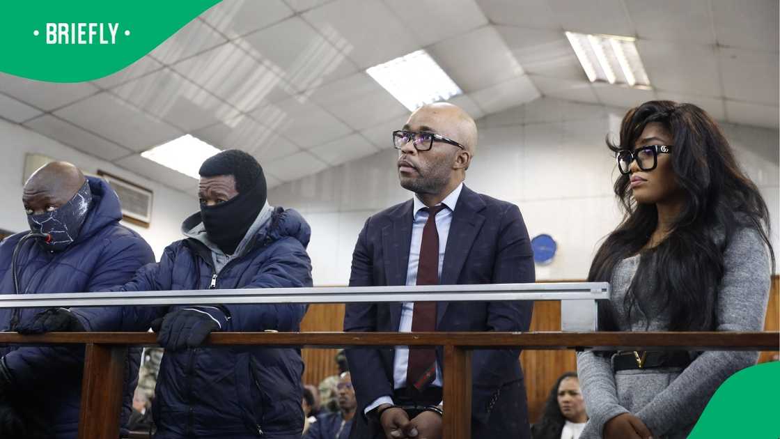 Vusimuzi 'Cat' Matlala, his wife Tsakani, and their co-accused appeared in court Vusimuzi 'Cat' Matlala, his wife Tsakani, and their co-accused appeared in court