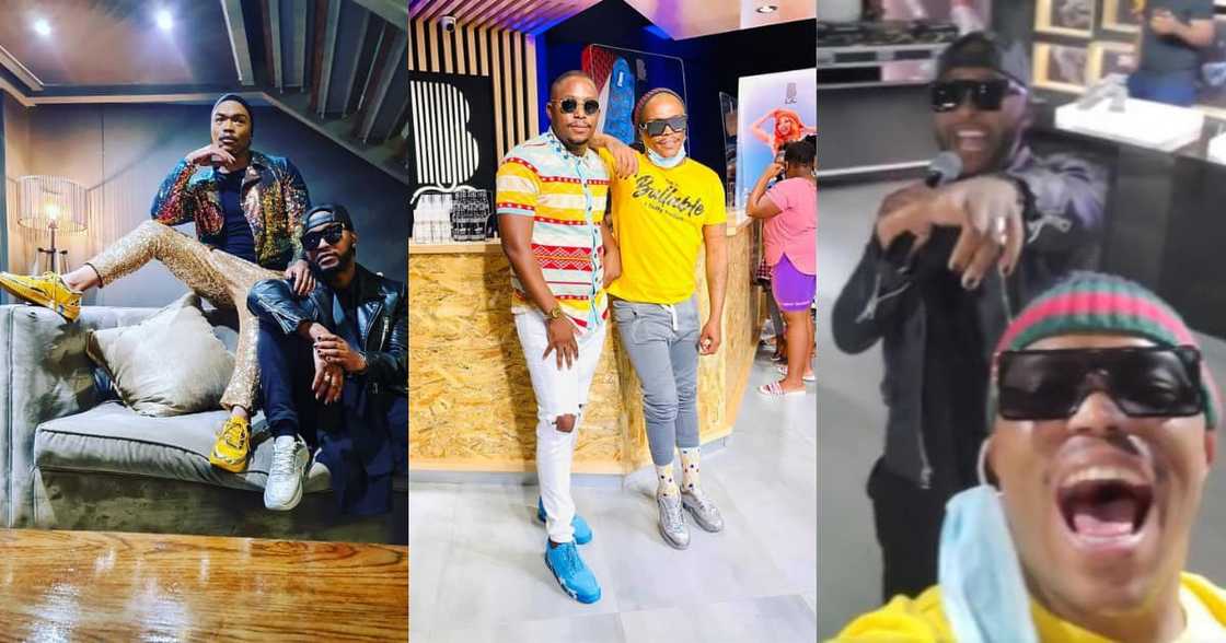 Somizi Shares Video of Vusi Nova Singing: "The LOML can sing" Somizi Shares Video of Vusi Nova Singing: "The LOML can sing"