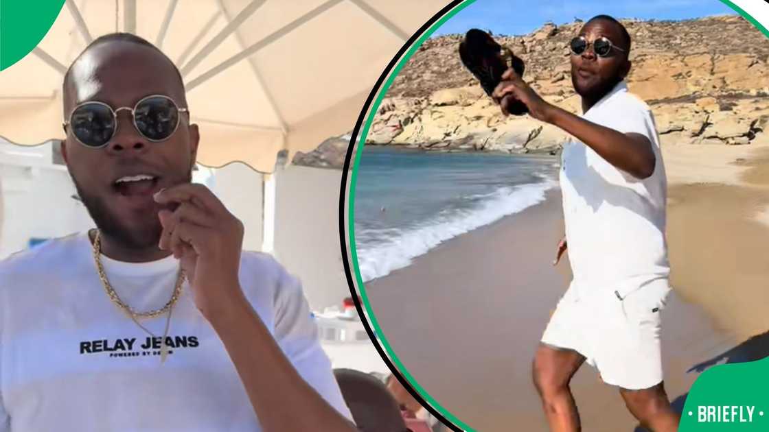 Man makes waves with R4M car Man makes waves with R4M car