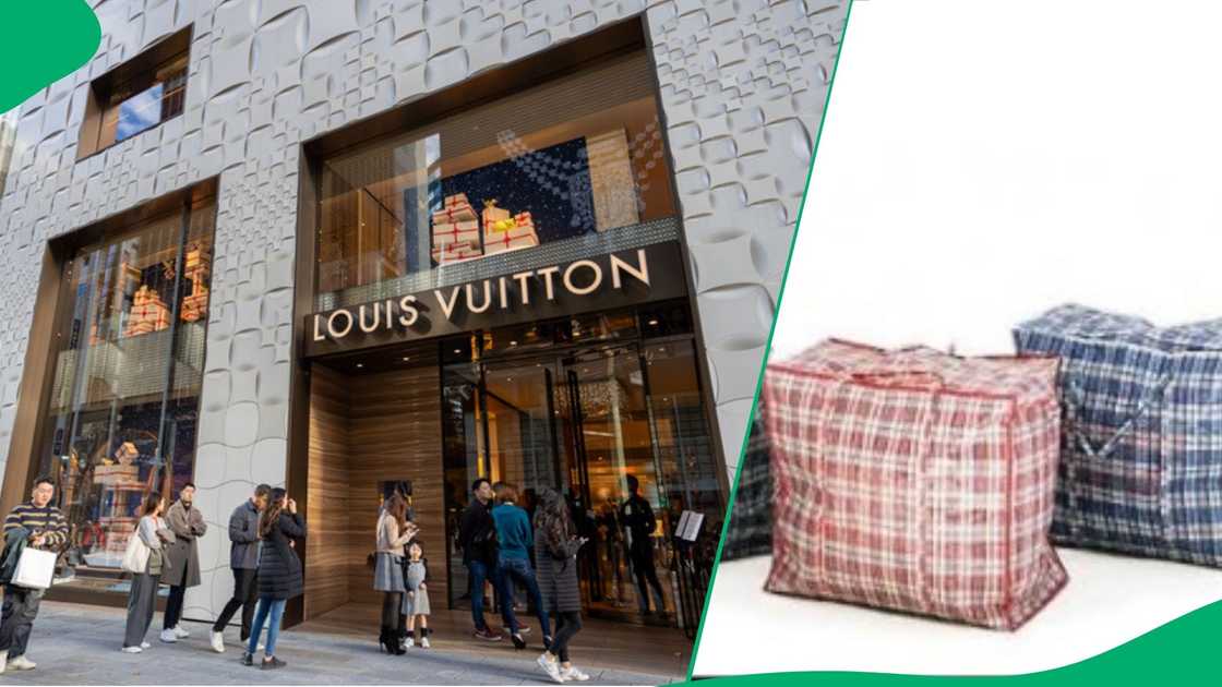 Louis Vuitton uses China bags in fashion show