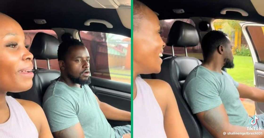 A woman annoyed her husband with her farts A woman annoyed her husband with her farts