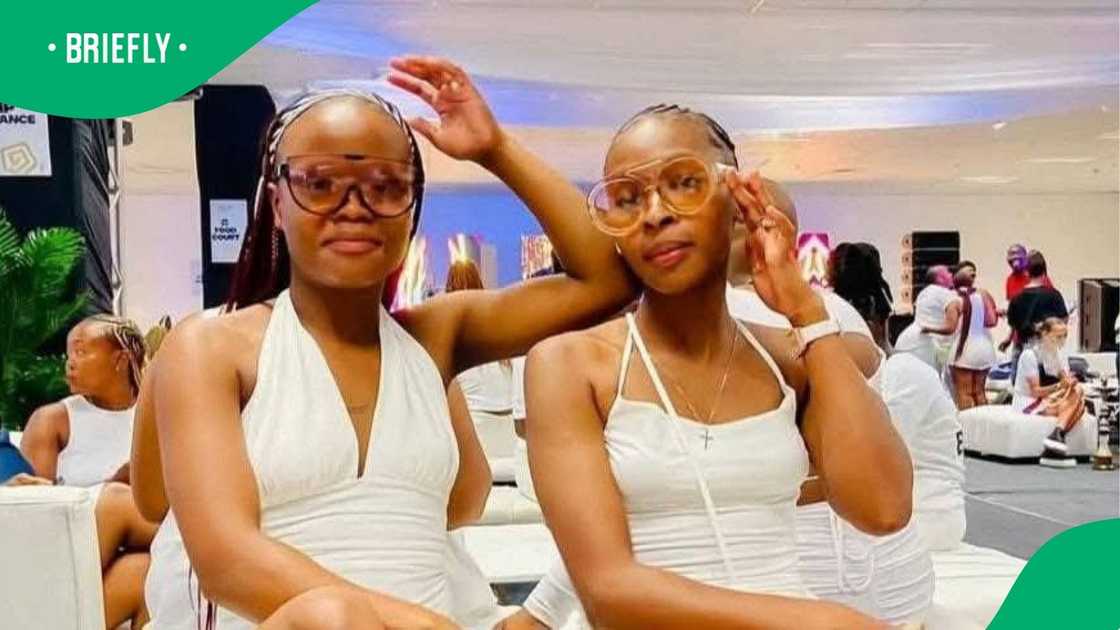 A picture of Cousins Tshiamo and Baleseng Moramaga A picture of Cousins Tshiamo and Baleseng Moramaga