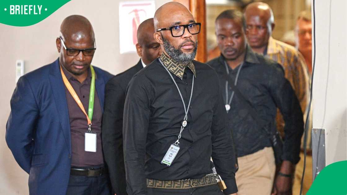 The PKTT raided Vusimuzi Matlala's home in 2024 The PKTT raided Vusimuzi Matlala's home in 2024