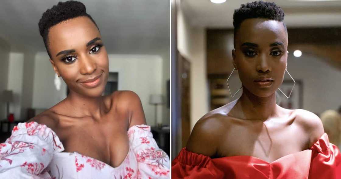 Zozibini Tunzi's post shared on Instagram had many loving her look and glow Zozibini Tunzi's post shared on Instagram had many loving her look and glow