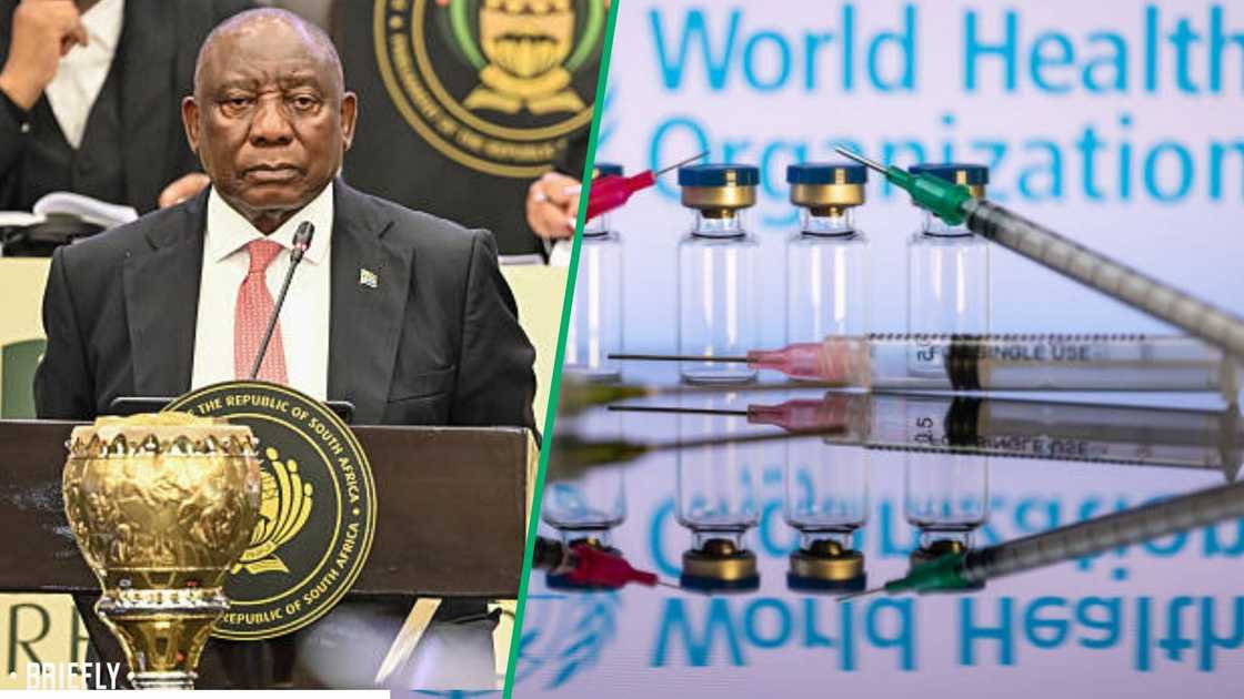 Ramaphosa WHO
