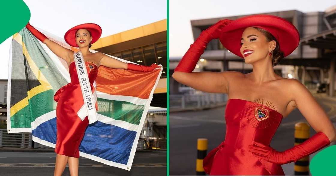 Miss SA Mia le Roux headed to the Miss Universe pageant Miss SA Mia le Roux headed to the Miss Universe pageant