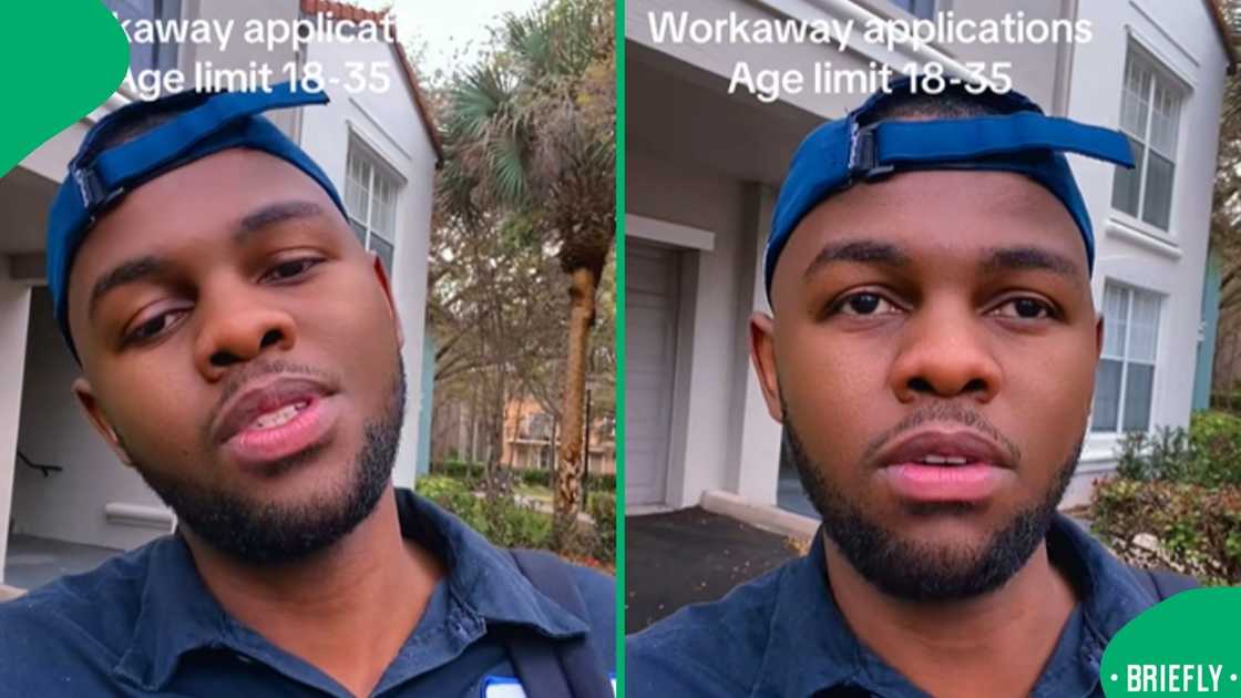 The visual on the right showed Vusi giving tips on how to nail the interviews The visual on the right showed Vusi giving tips on how to nail the interviews