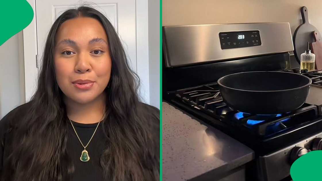 A TikTok video shows a woman making her hubby's lunch at 2 am.