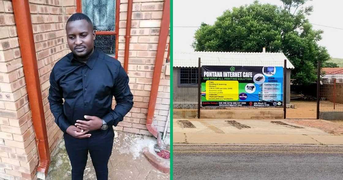 Business owner Karabo Letsoalo spoke to Briefly News about his journey Business owner Karabo Letsoalo spoke to Briefly News about his journey