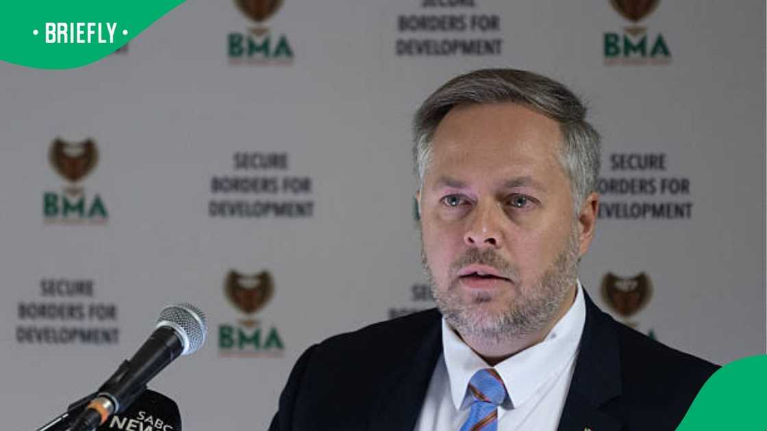 outh African Home Affairs Department Minister Leon Schreiber