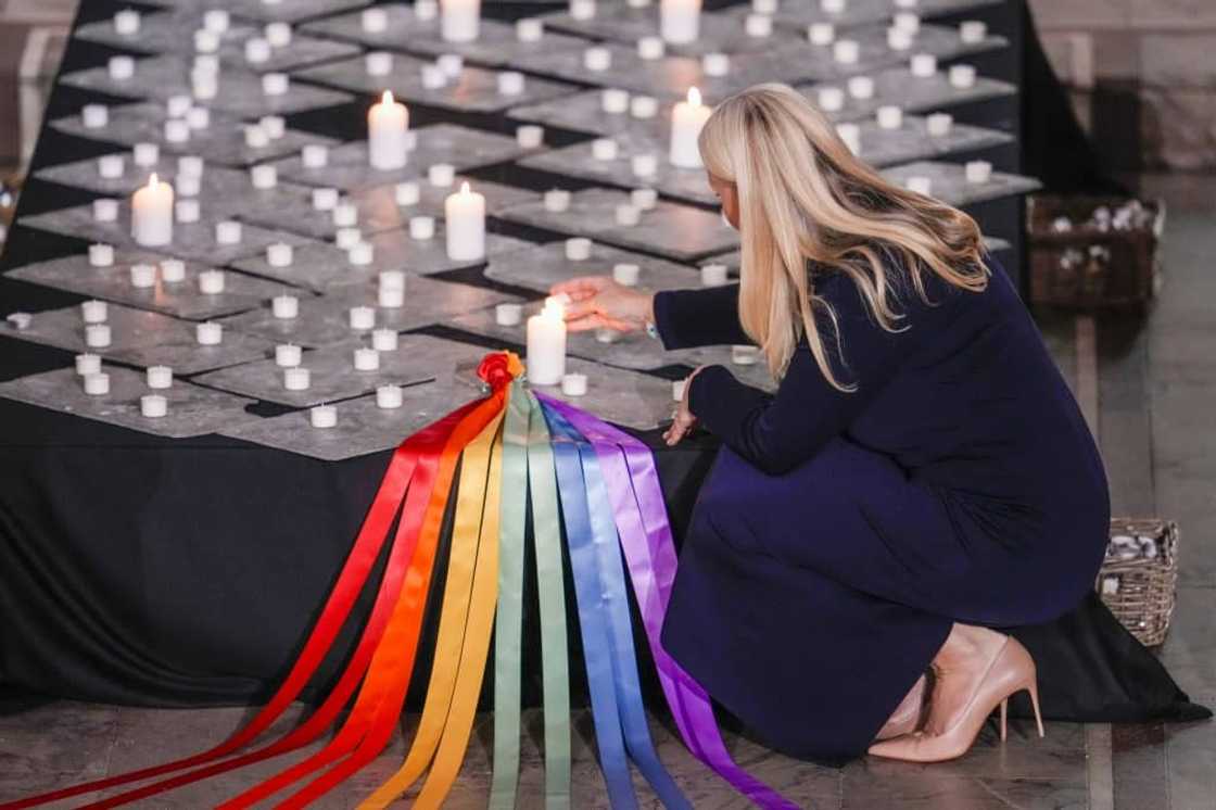 Crown Princess Mette-Marit attended the mourning service in Oslo Cathedral Crown Princess Mette-Marit attended the mourning service in Oslo Cathedral