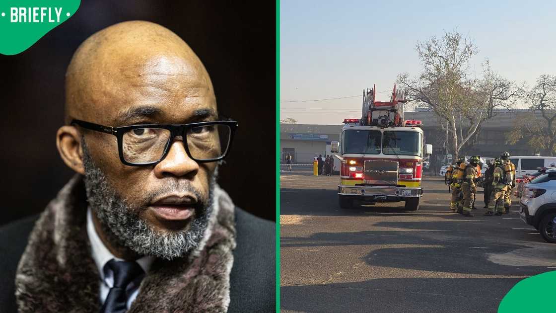 A fire alarm went off at the Madlanga Commission of Inquiry