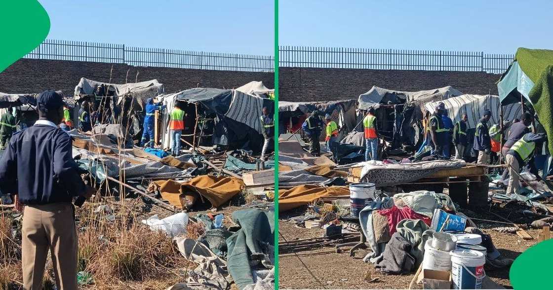 City of Tshwane removes settlers City of Tshwane removes settlers