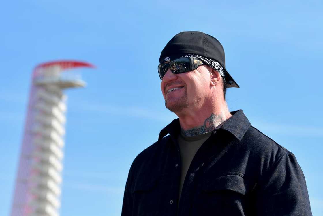 Mark William during his pace car practice ride for the NASCAR Cup Series Echopark Automotive Grand Prix at Circuit of The Americas in March 2022.