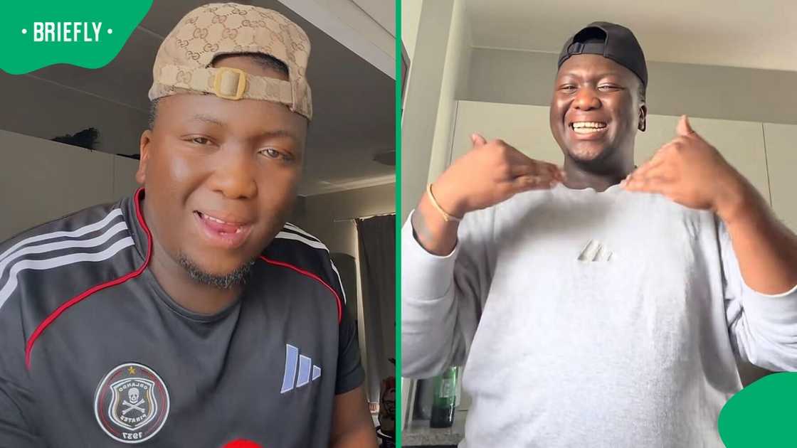 A man enjoyed an Afrikaans song as he danced to it in a TikTok video.