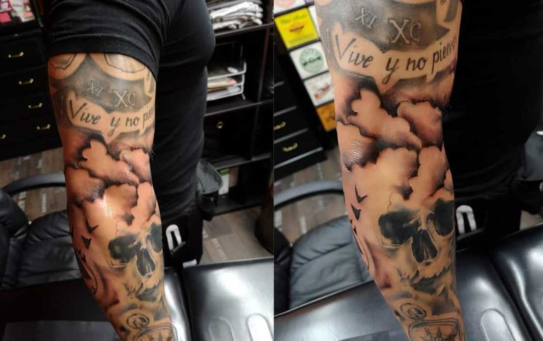 Skull tattoo Skull tattoo