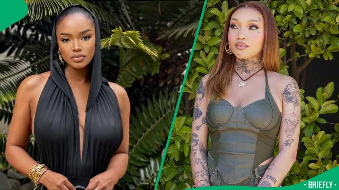 Ayanda Thabethe threw more shade at Shamiso Mosaka