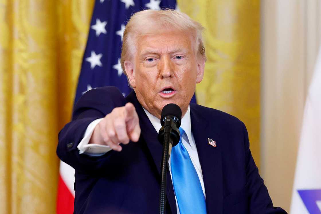 President Donald Trump signed an executive order granting Afrikaners refugee status President Donald Trump signed an executive order granting Afrikaners refugee status