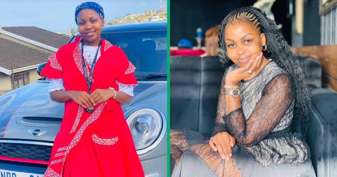 Young makoti in the village Young makoti in the village