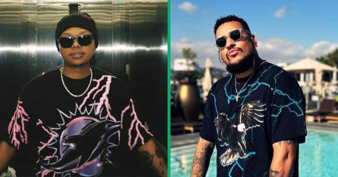 A-Reece recorded a song with AKA. A-Reece recorded a song with AKA.