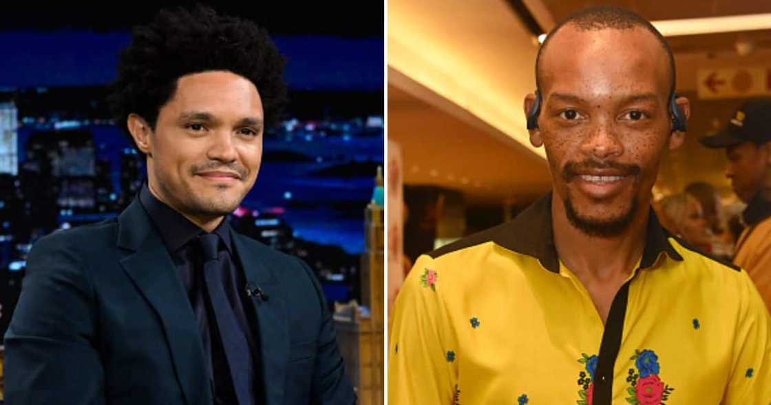 Trevor Noah and Nota Baloyi Trevor Noah and Nota Baloyi