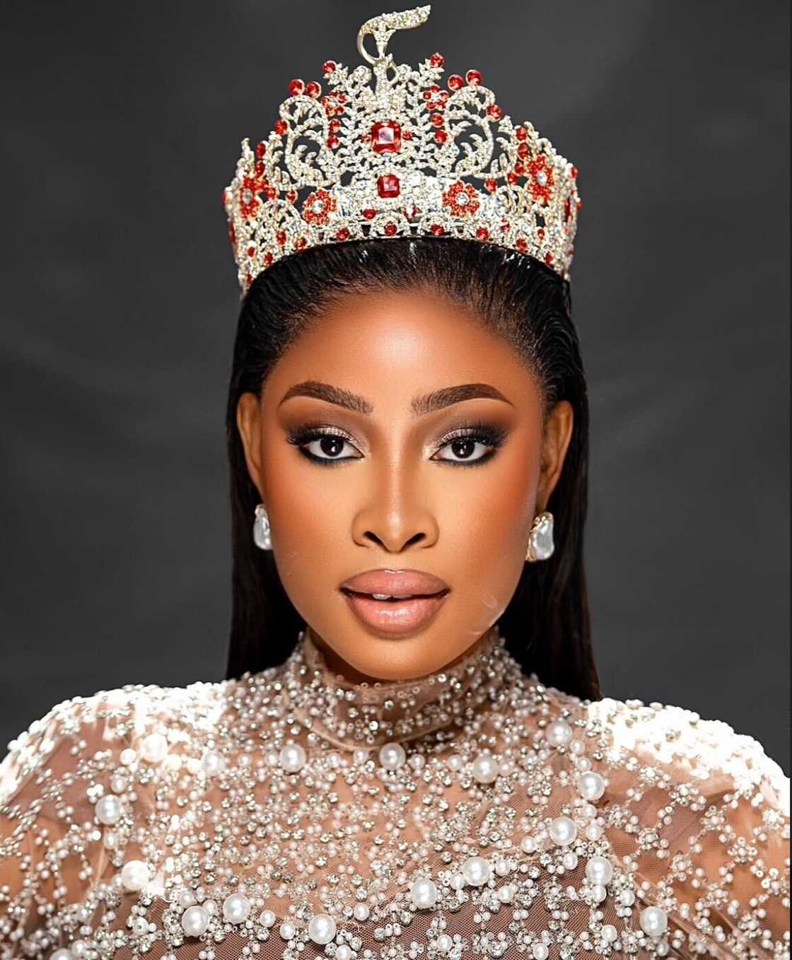 Nigeria caused a stir at Miss Grand International 2025 with her show-stopping national costume. Nigeria caused a stir at Miss Grand International 2025 with her show-stopping national costume.