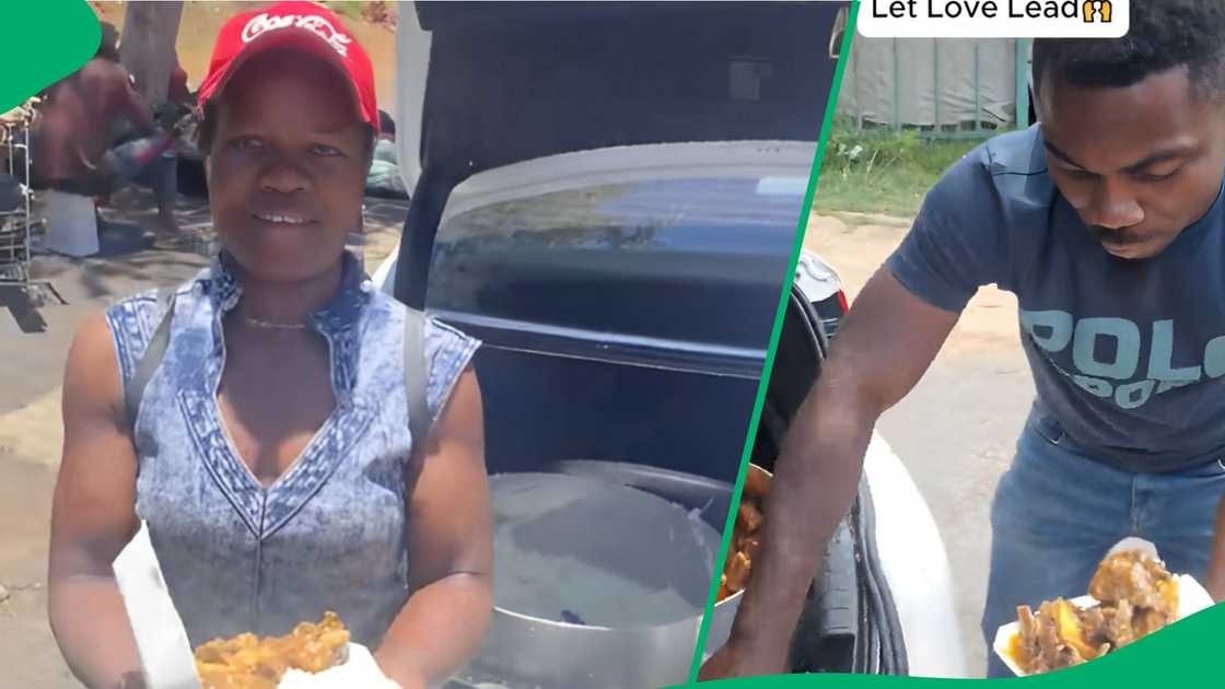 Social media users praised a guy for feeding the homeless Social media users praised a guy for feeding the homeless