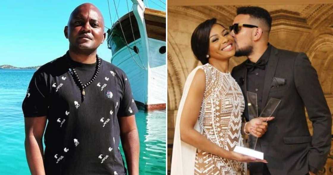 Bonang Matheba, AKA, and Euphonik Bonang Matheba, AKA, and Euphonik