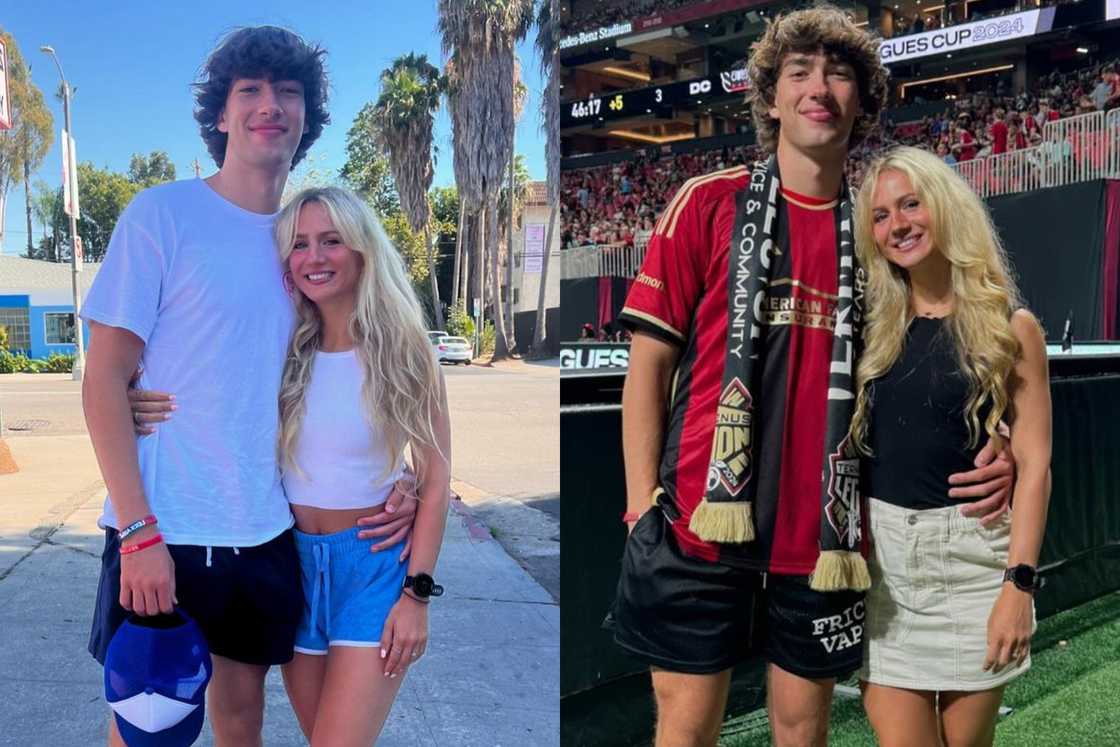 Baylen Levine and his supposed girlfriend, Bunny Baylen Levine and his supposed girlfriend, Bunny