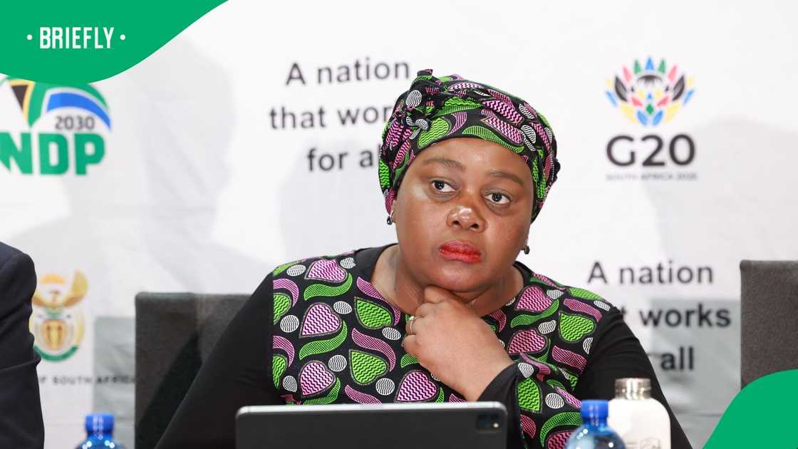 The Minister of Justice, Mmamoloko Kubayi, suspended two top officials for delays caused to the Madlanga Commission of Inquiry The Minister of Justice, Mmamoloko Kubayi, suspended two top officials for delays caused to the Madlanga Commission of Inquiry