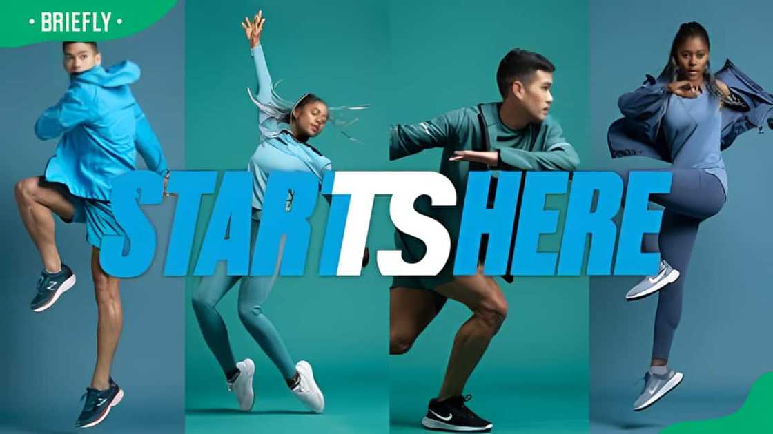 Models in Totalsports sportswear Models in Totalsports sportswear
