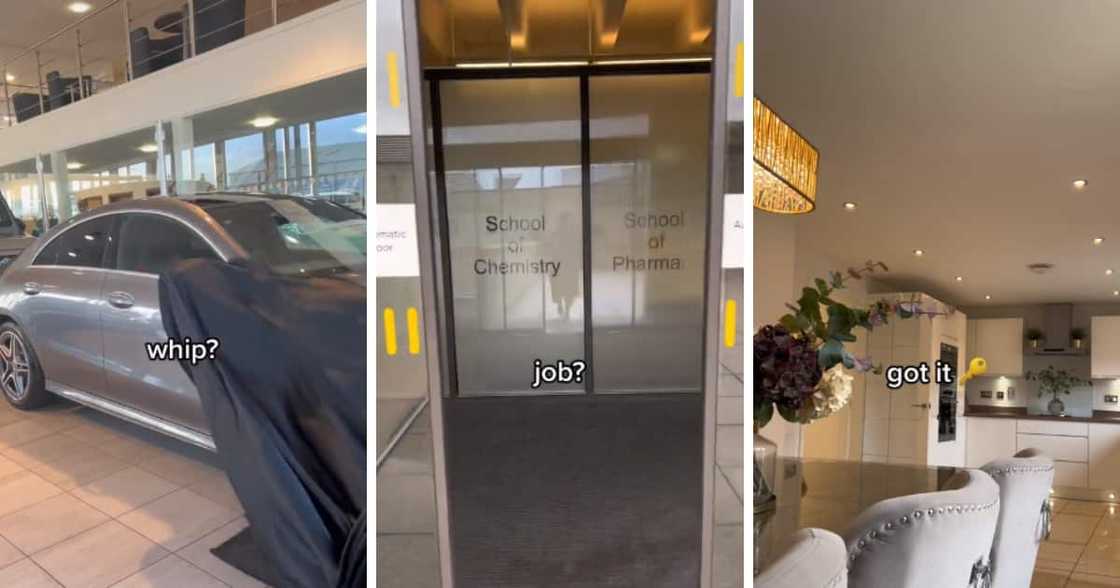 Woman flexes new car, house and job on TikTok Woman flexes new car, house and job on TikTok