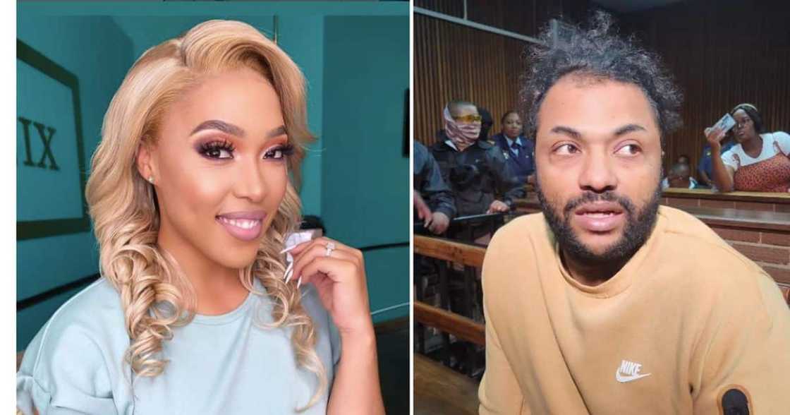 Simz Ngema confirms she visited Thabo Bester