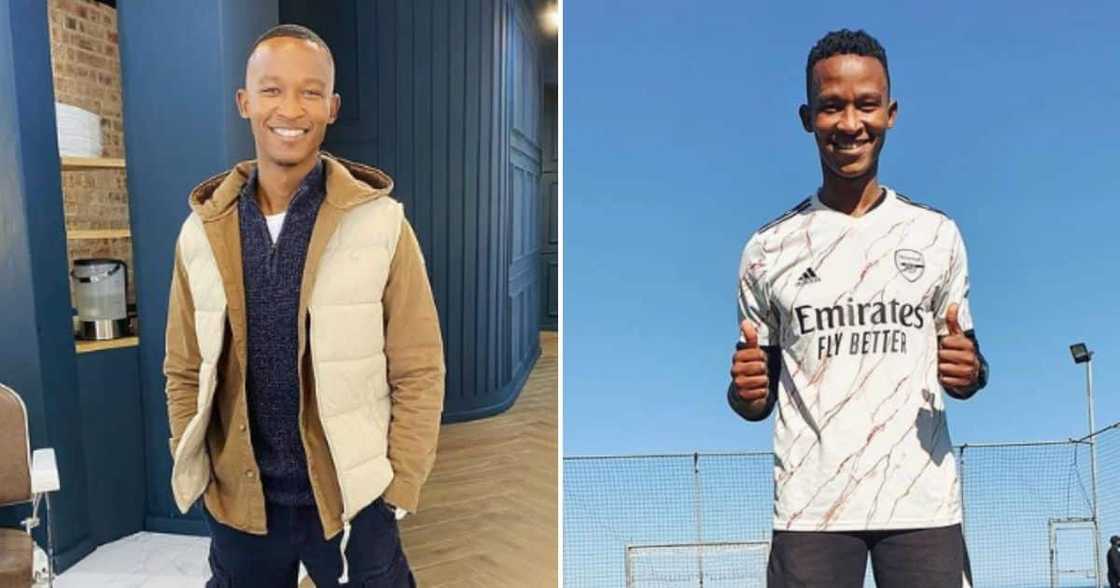 Katlego Maboe shared emotional video Katlego Maboe shared emotional video