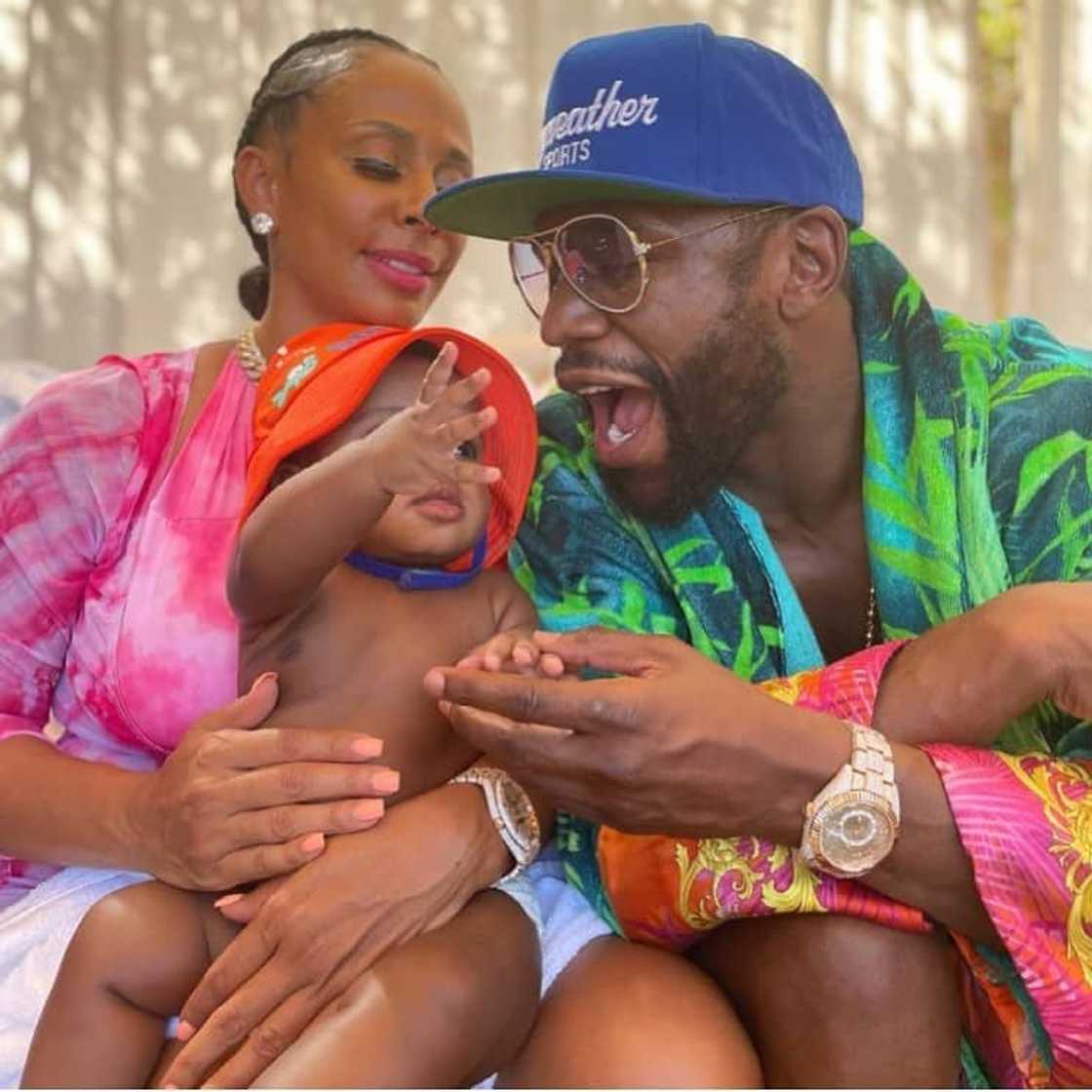 Yaya Mayweather’s baby Yaya Mayweather’s baby