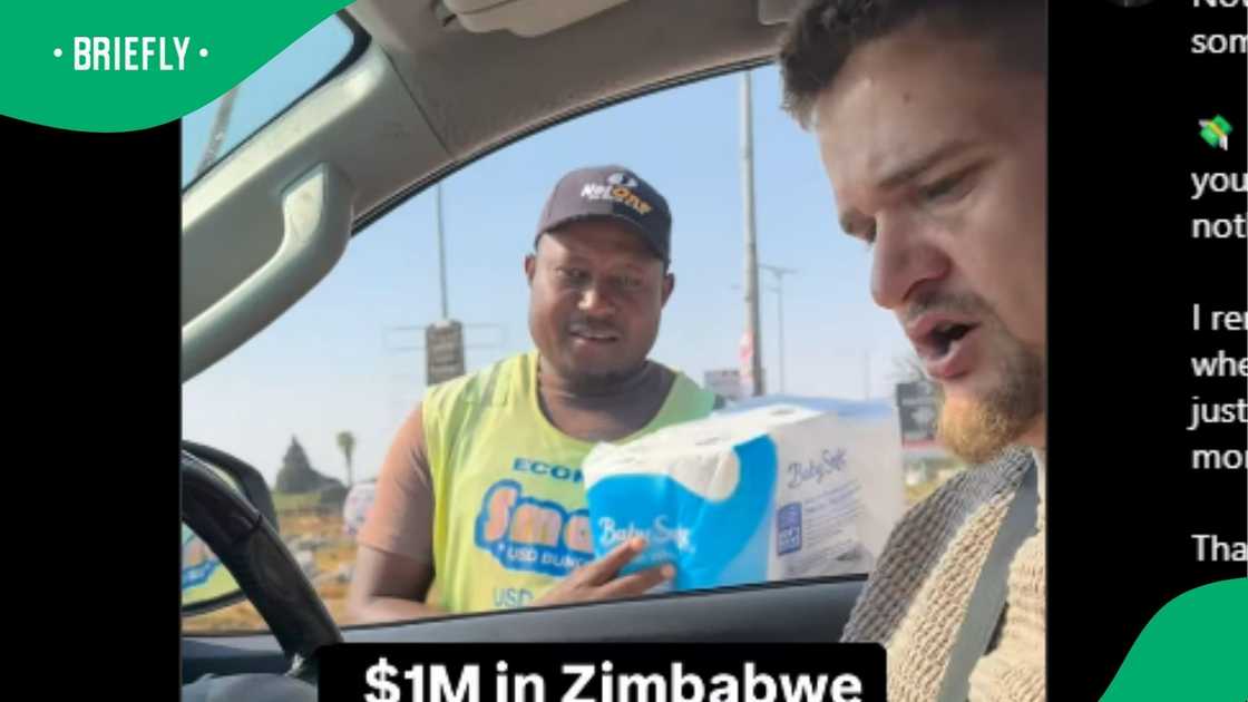 A man went viral in Zimbabwe. A man went viral in Zimbabwe.