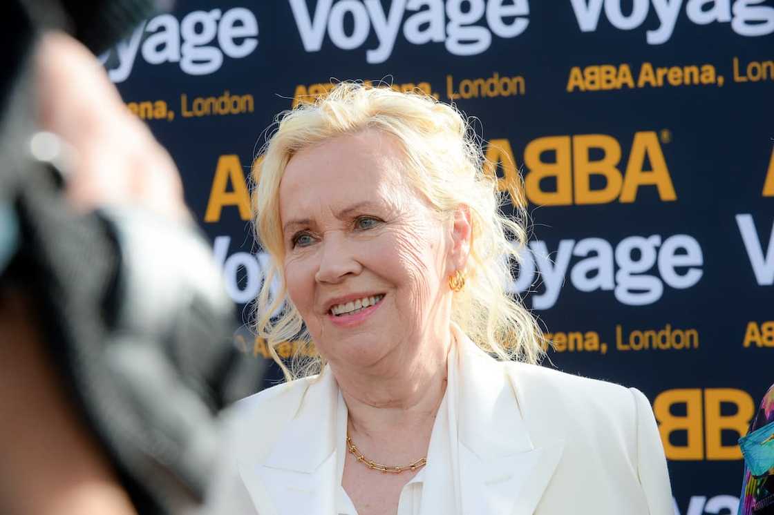 Agnetha Fältskog attends the first performance of ABBA's Voyage Agnetha Fältskog attends the first performance of ABBA's Voyage