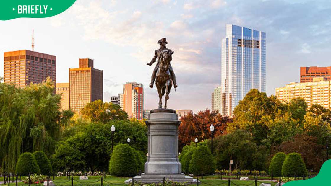 George Washington Statue, Boston Public Garden George Washington Statue, Boston Public Garden