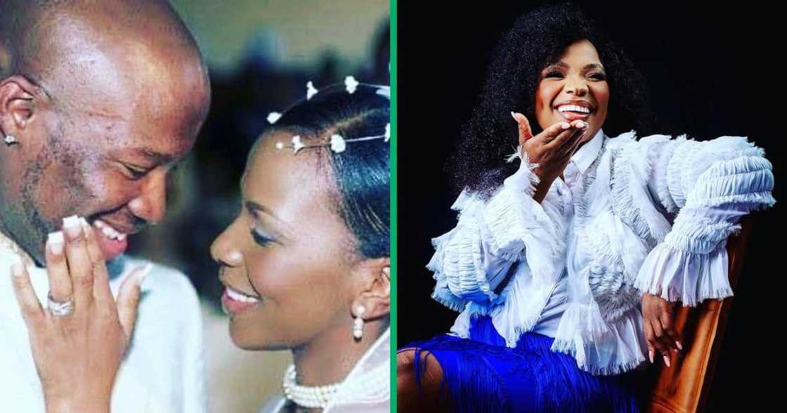 Mpho Tshabalala celebrated Mandoza's heavenly birthday Mpho Tshabalala celebrated Mandoza's heavenly birthday