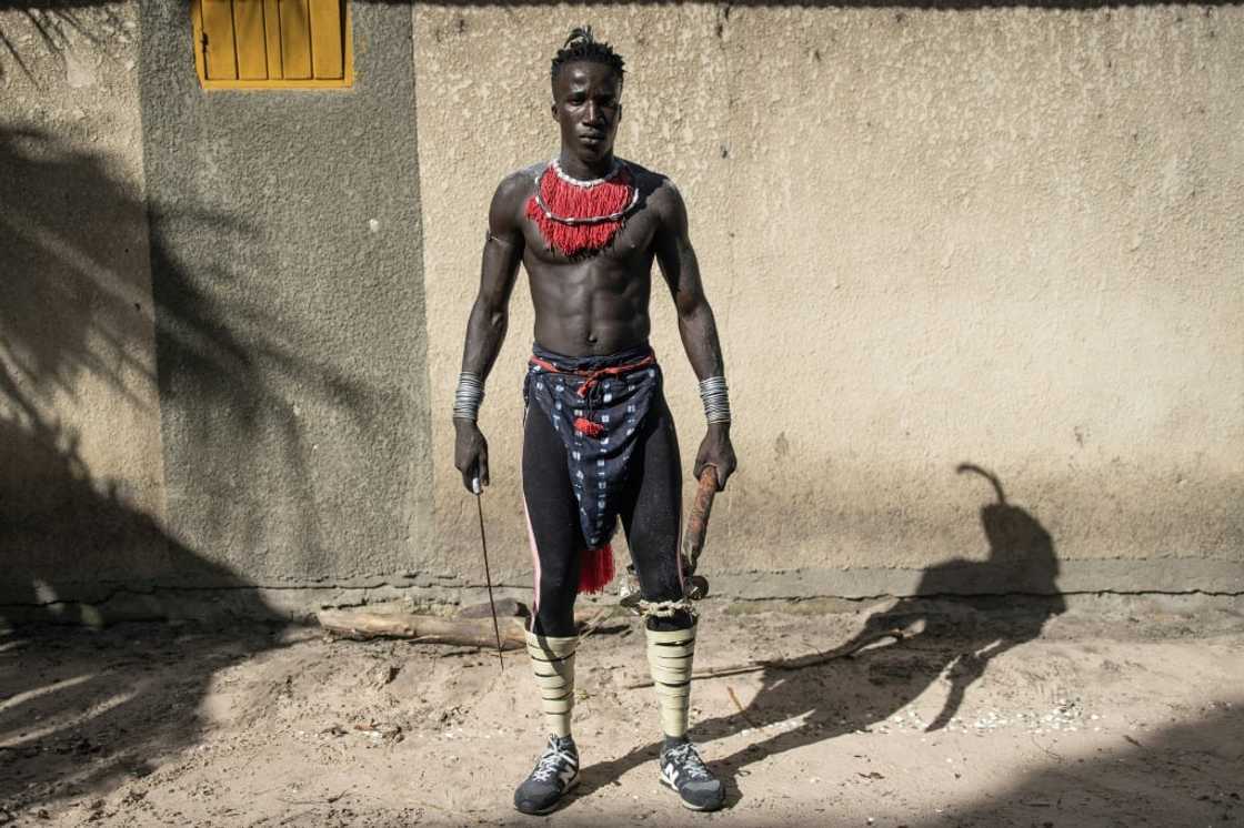 In the Diola community, learning the warrior values of strength, discipline and endurance is a key part of the passage to manhood In the Diola community, learning the warrior values of strength, discipline and endurance is a key part of the passage to manhood