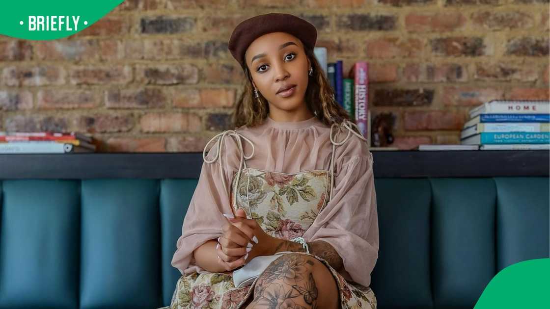 Sbahle Mpisane opened up about her insecurities