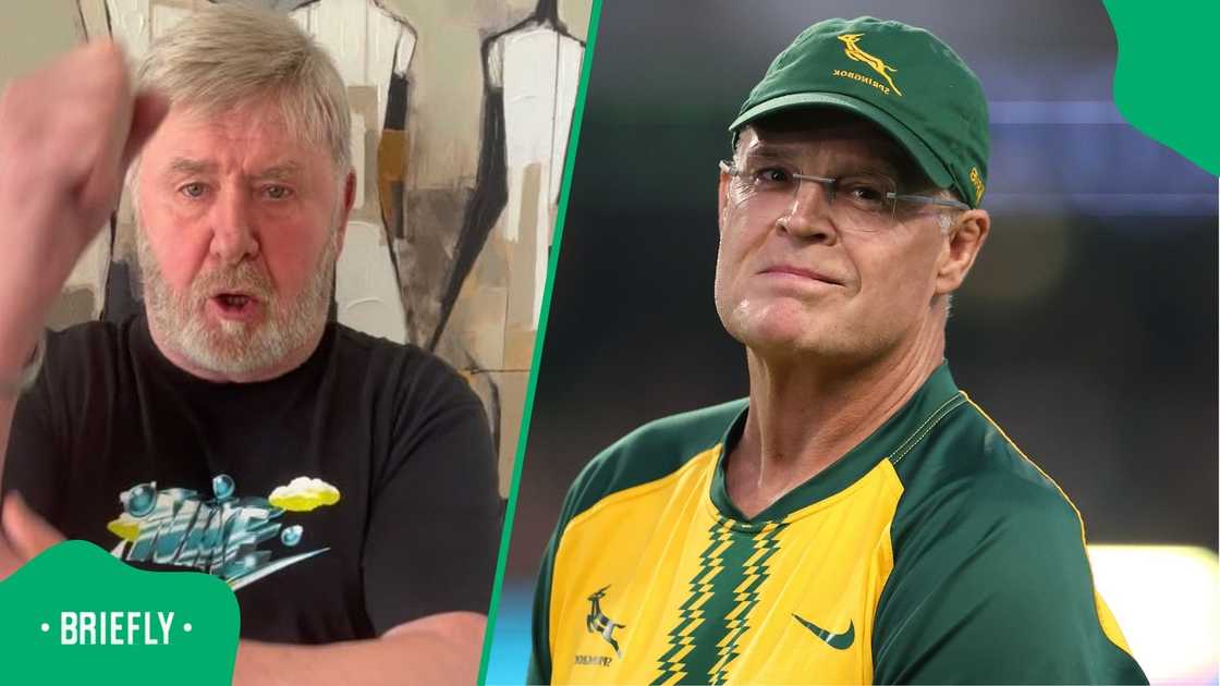 Leon Schuster apologises to Rassie Erasmus after emotional Springboks outburst