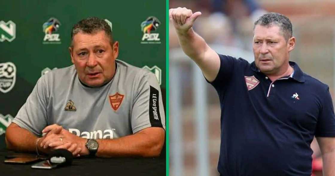 Stellenbosch FC coach Steve Barker aims for CAF Champions League Stellenbosch FC coach Steve Barker aims for CAF Champions League